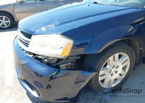 2013 Dodge Avenger Se V6 z USA, uszkodzony, nr VIN 1C3CDZAG2DN756461